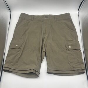 Kuhl Men's Olive Green ‎ Hiking Outdoor Casual Cargo Shorts Size 33